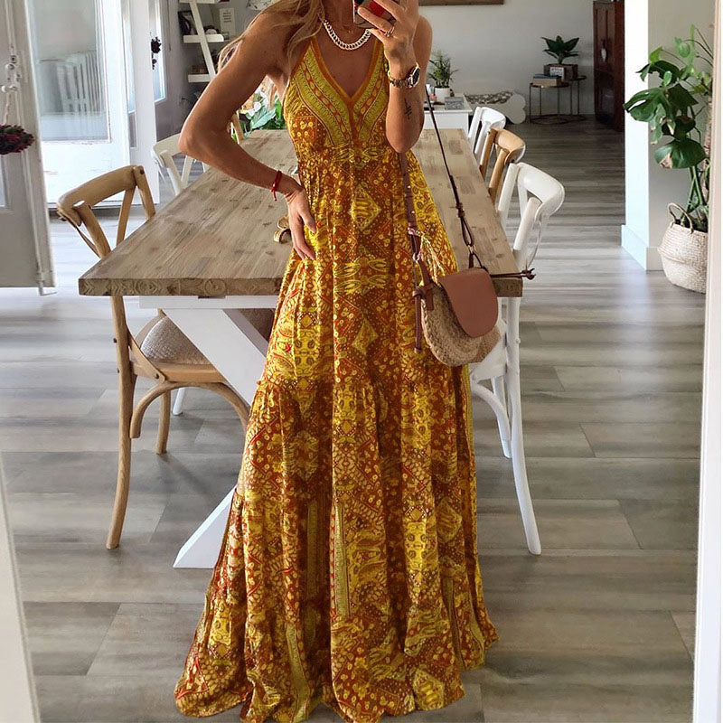 Sophie | Chic Flowy White Maxi Dress for Summer 3