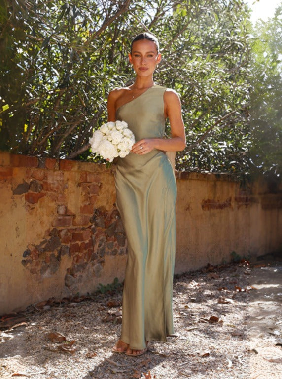 Sophie | Chic One Shoulder Women's Maxi Dress 3