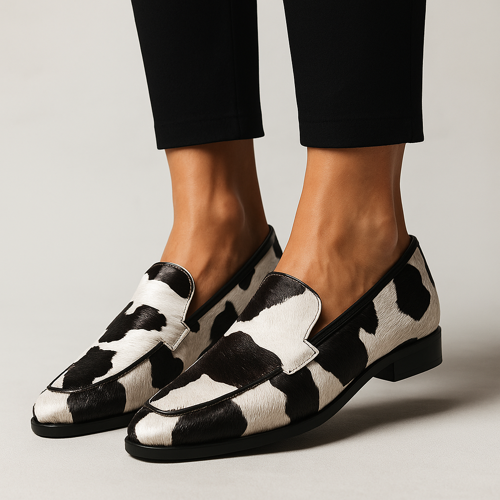 Sophie | Elegant Black Modern Loafers 1