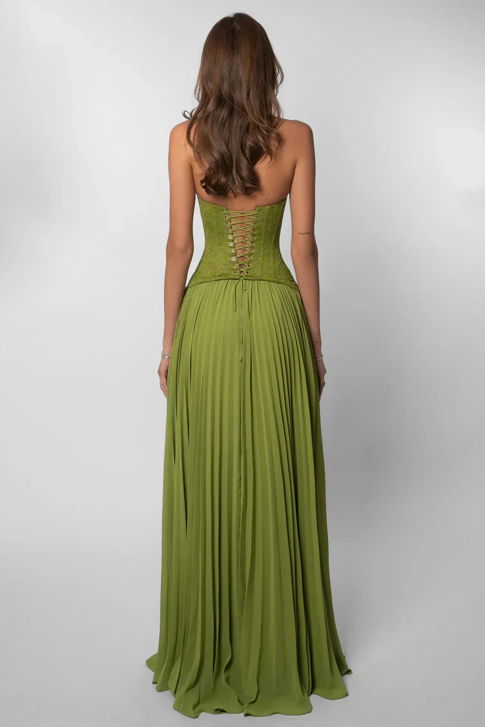Sophie | Elegant Pleated Maxi Summer Wedding Guest Dress 4