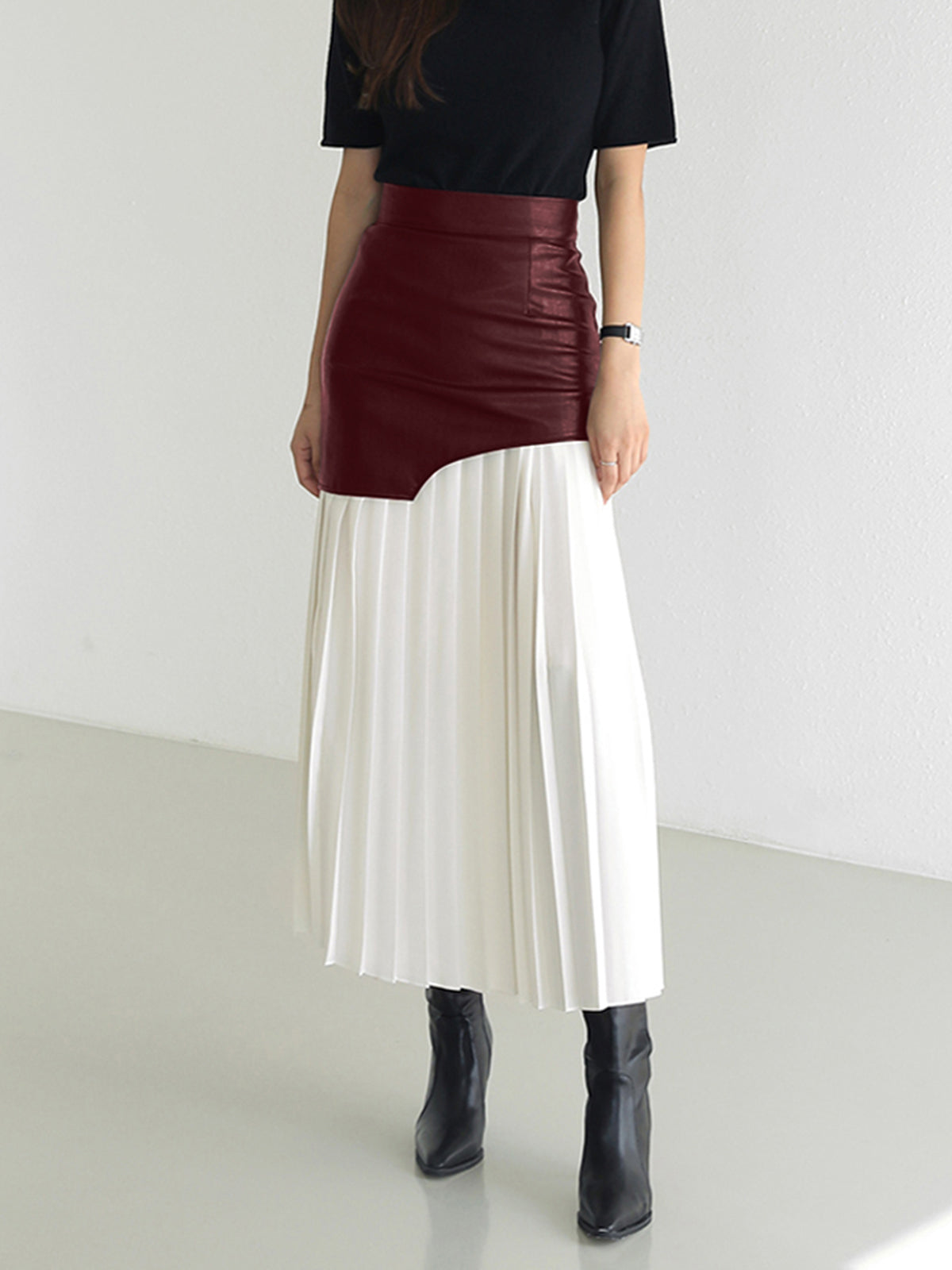 Sophie | Elegant Pleated Midi Skirt for Women 9
