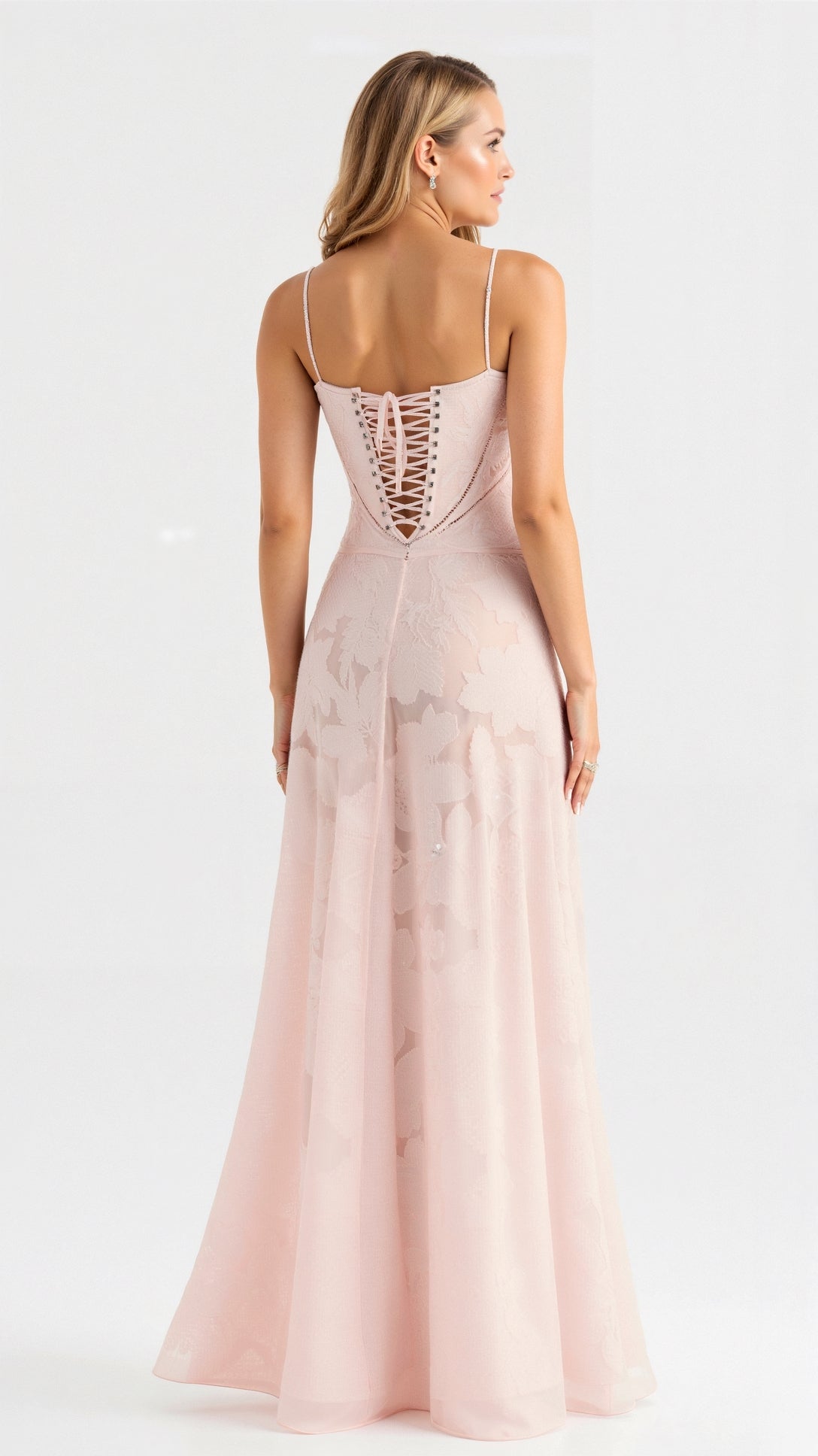 Sophie | Elegant Structured Long Sleeve Maxi Dress for Women 2