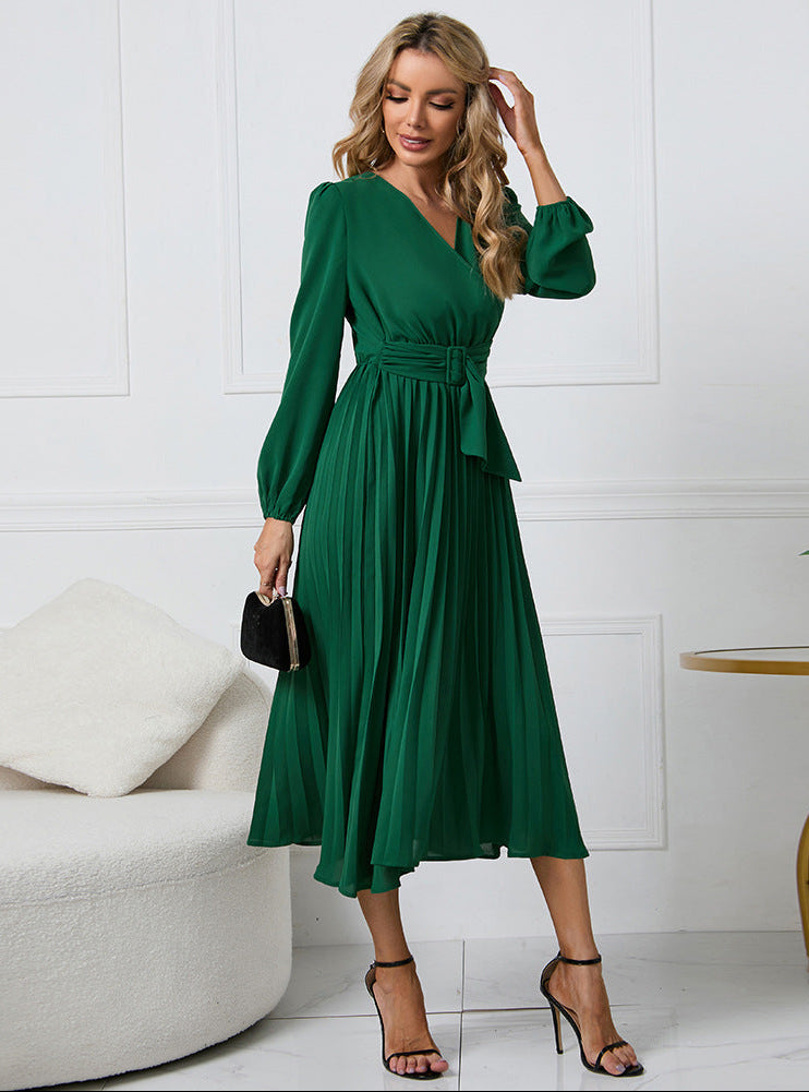 Sophie | Flowy Elegant Wedding Guest Dress for Summer 0