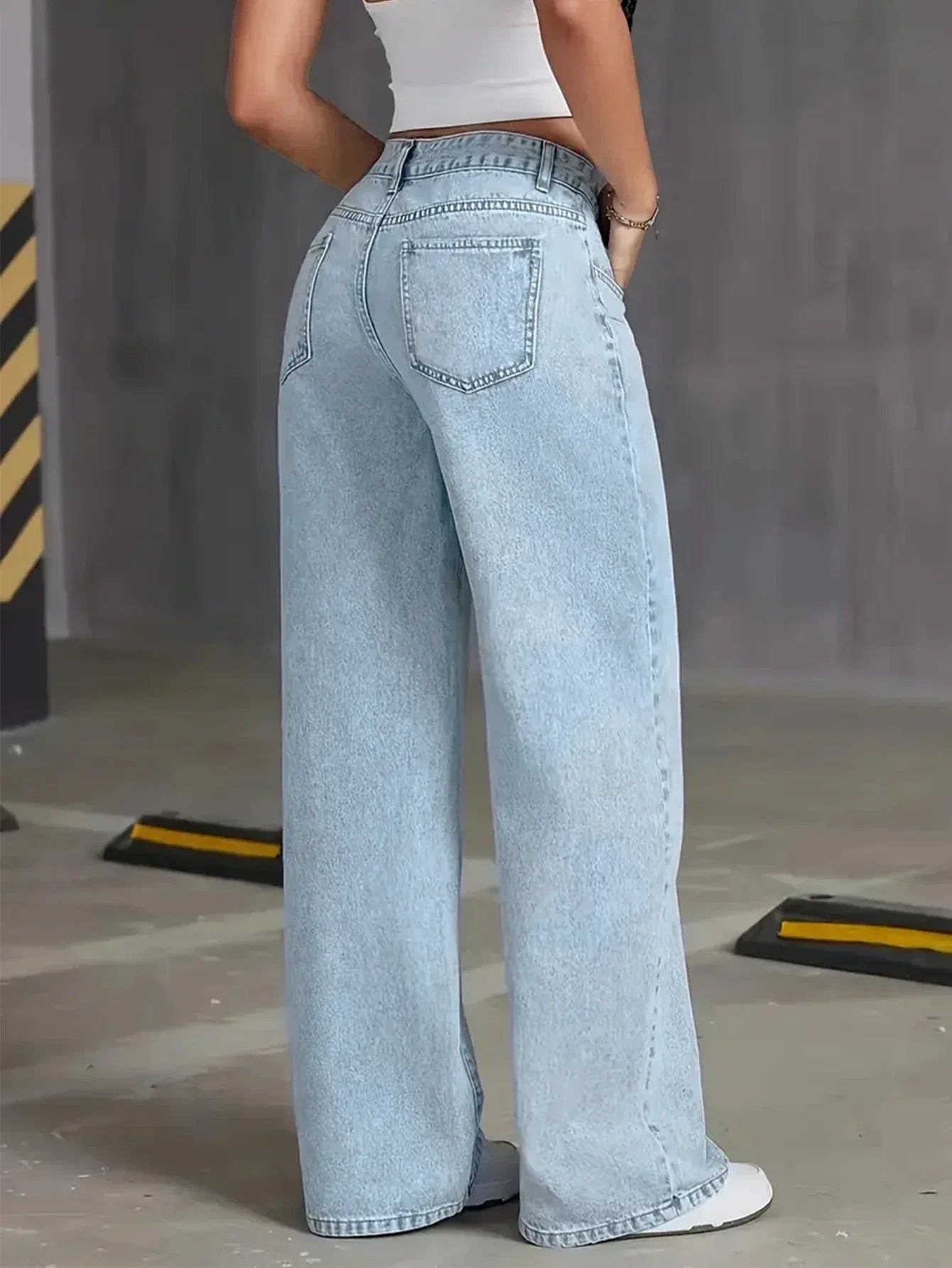 Sophie | Relaxed High Waisted Wide Leg Jeans 2
