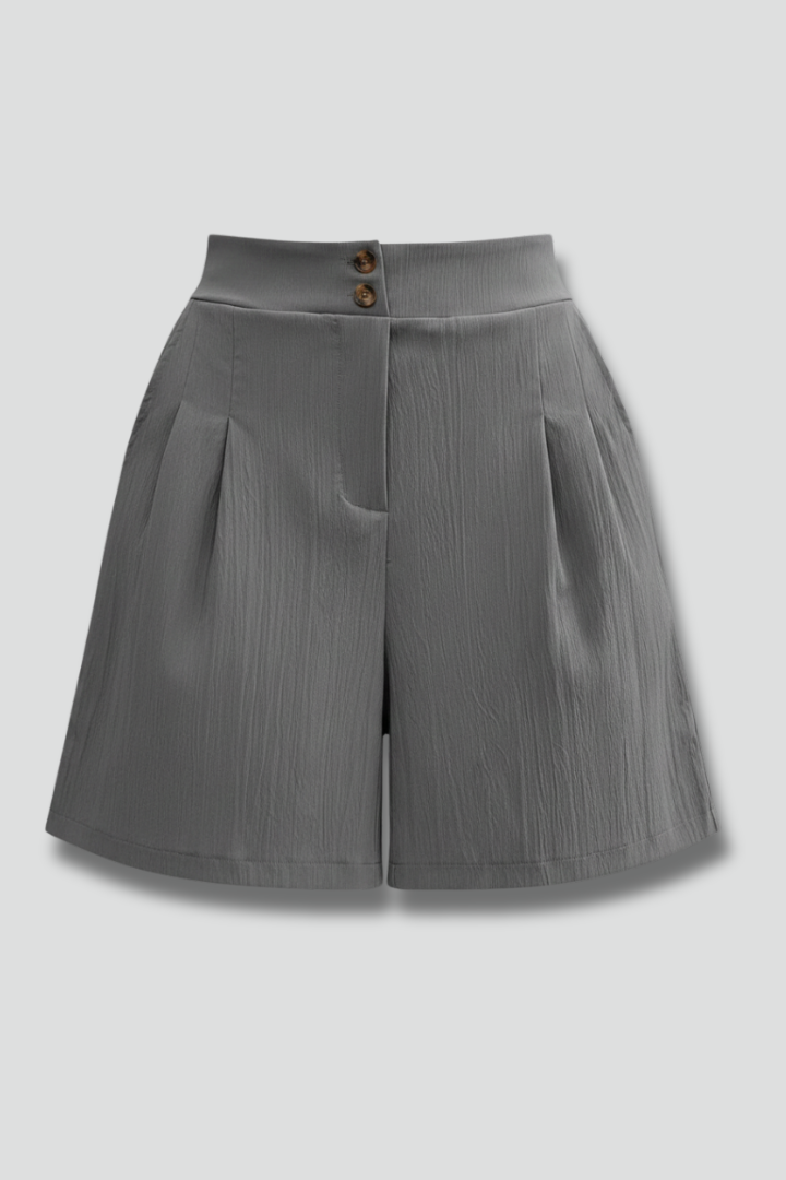Sophie | Stylish High Waist Wide Leg Women's Shorts 1