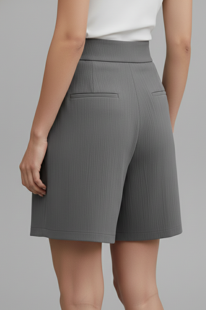 Sophie | Stylish High Waist Wide Leg Women's Shorts 5