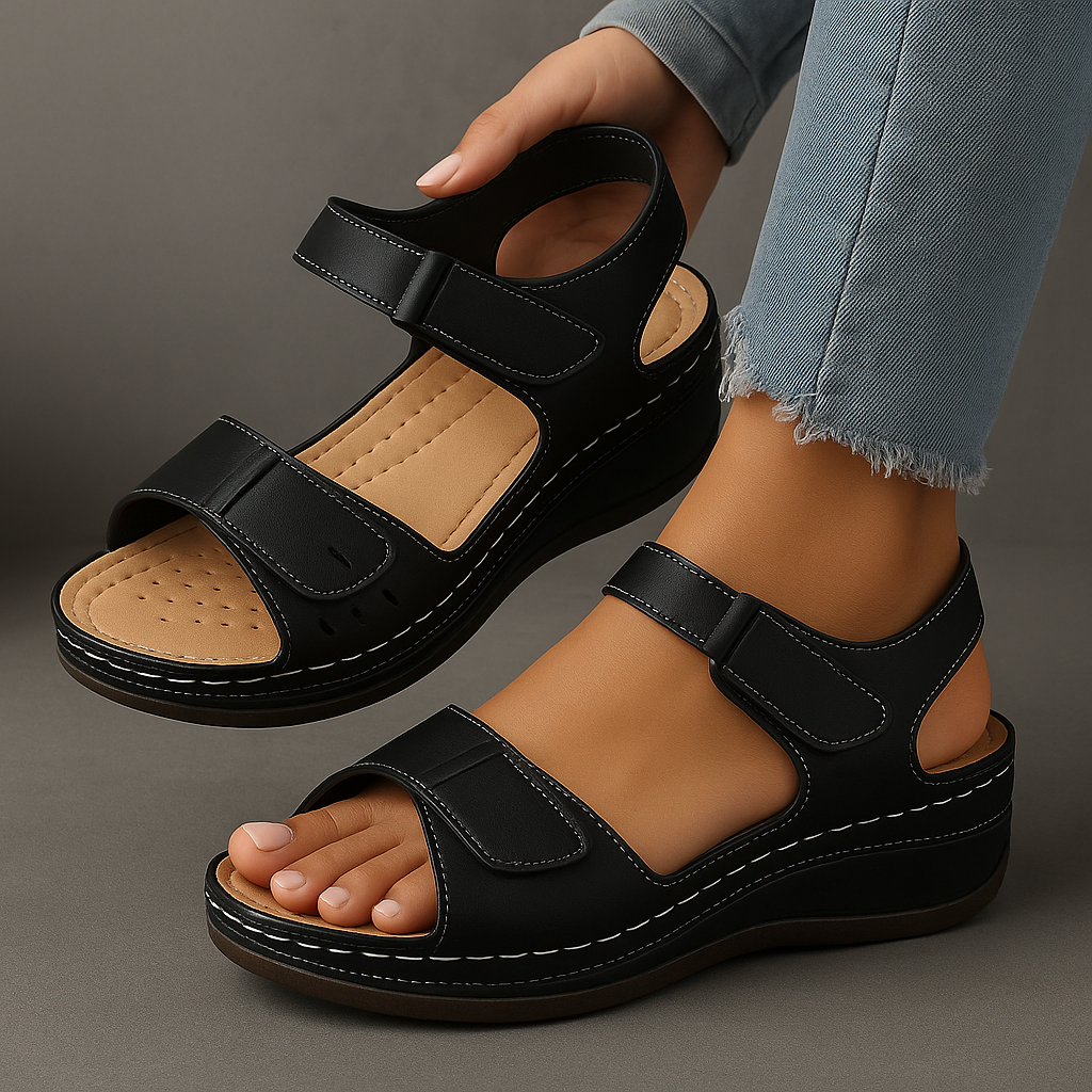 Sophie | Stylish Orthopedic Wedge Sandals for Women 9