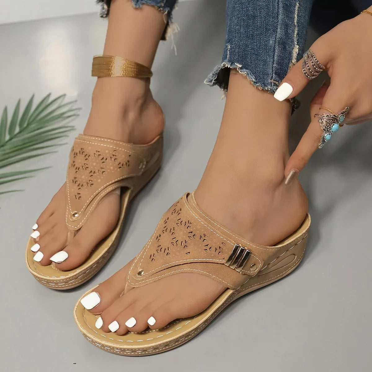 Sophie | Trendy Comfortable Platform Sandals for Women 3