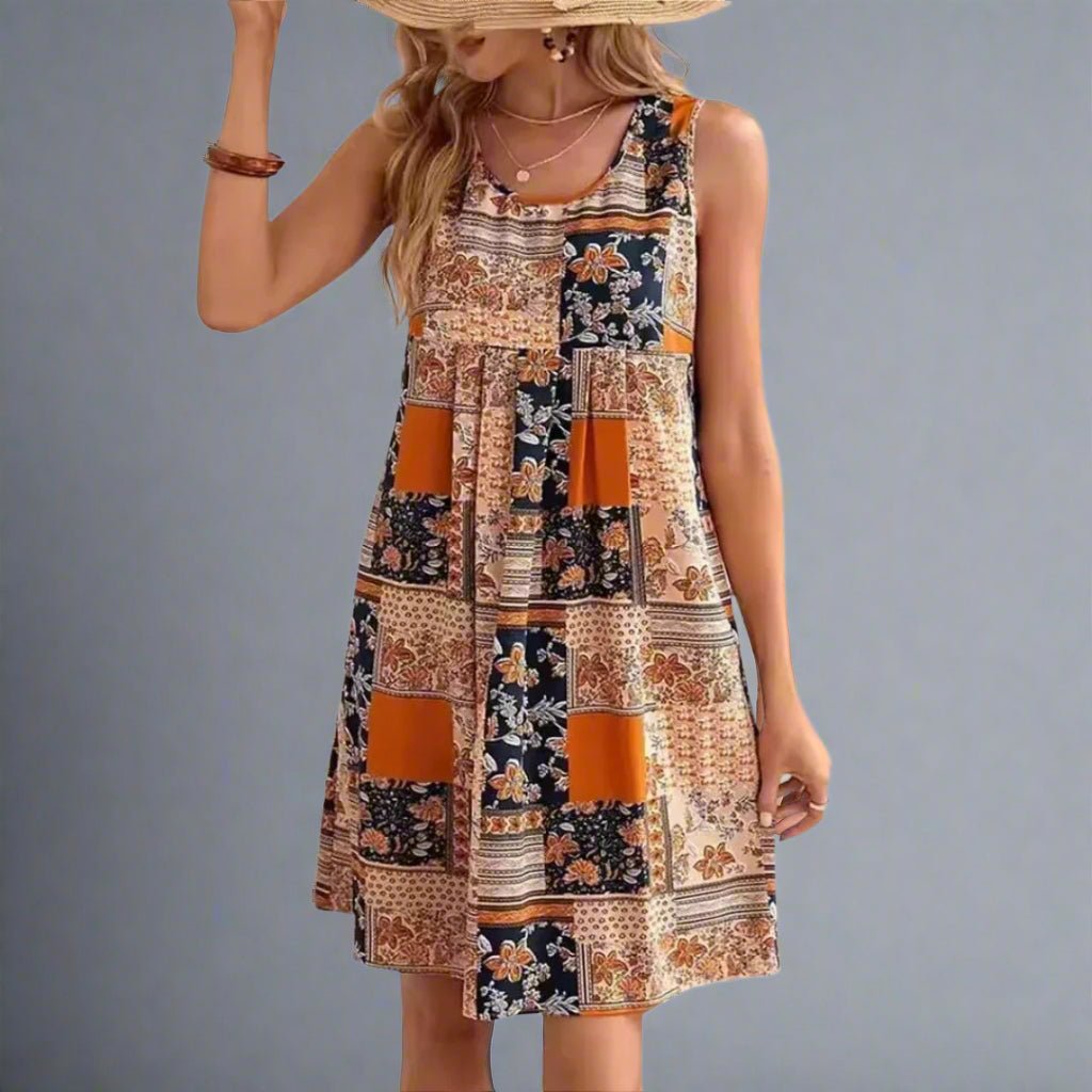 Sophie | Vibrant Bohemian Summer Dress 1