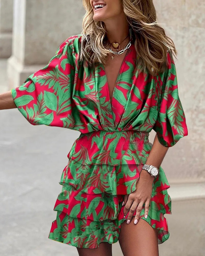 Sophie | Vibrant Bohemian Summer Dress 1