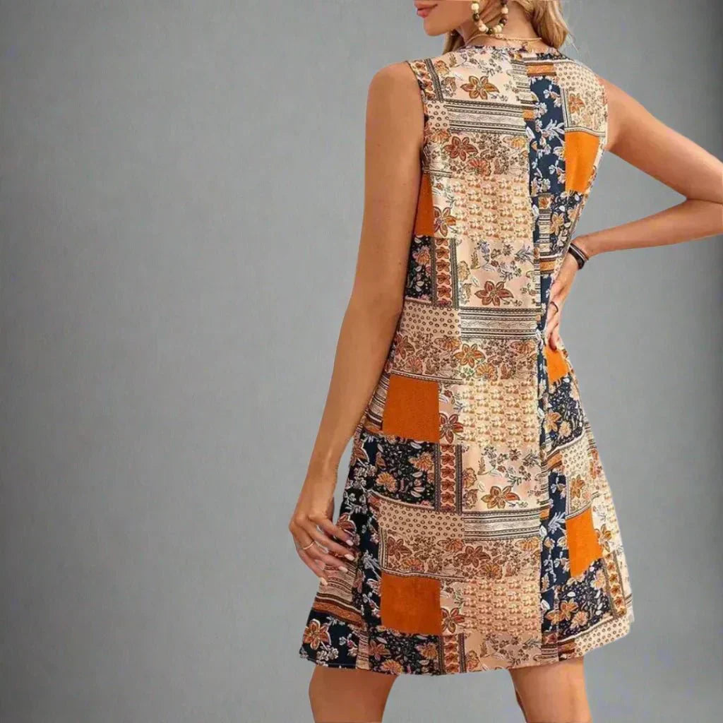 Sophie | Vibrant Bohemian Summer Dress 2