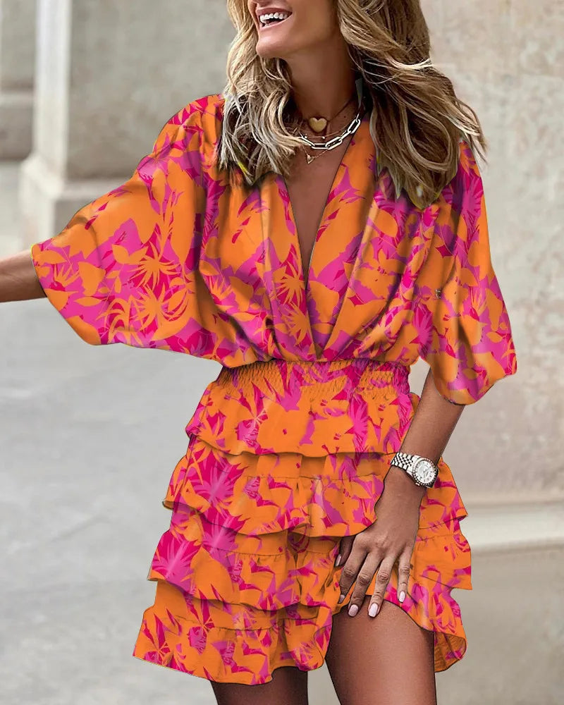 Sophie | Vibrant Bohemian Summer Dress 3