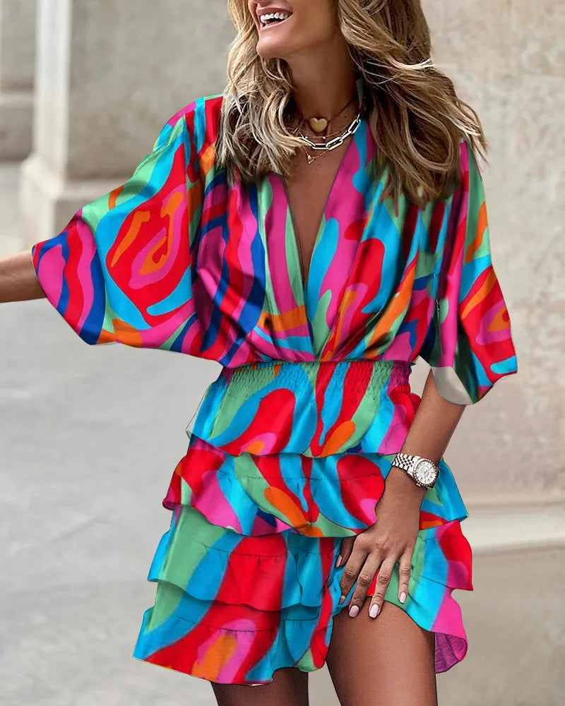Sophie | Vibrant Bohemian Summer Dress 4