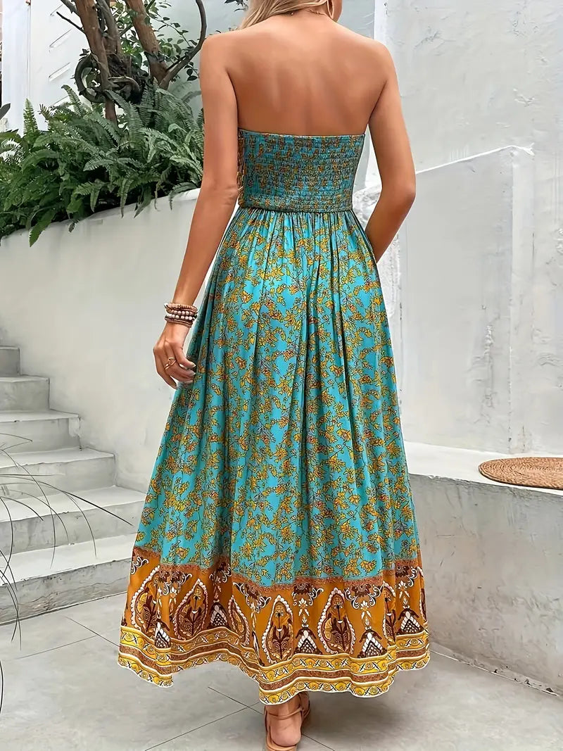 Sophie | Vibrant Floral Summer Maxi Dress 3