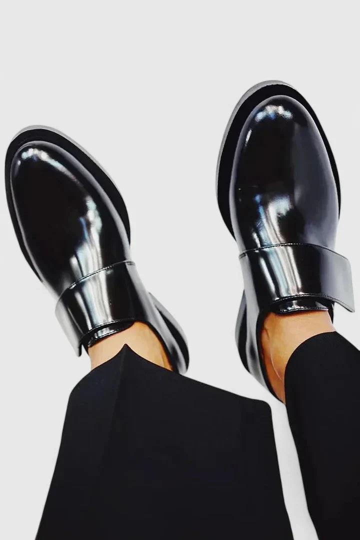 Stylish Men's Dress Shoes | Slip-On Design with Comfortable Fit 1