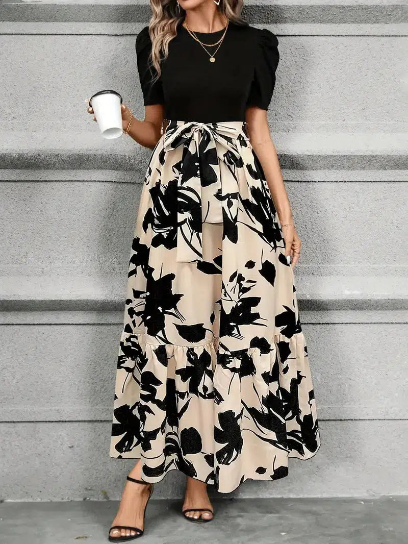 amanda-womens-puff-sleeve-floral-maxi-dress-tie-waist-img6.webp