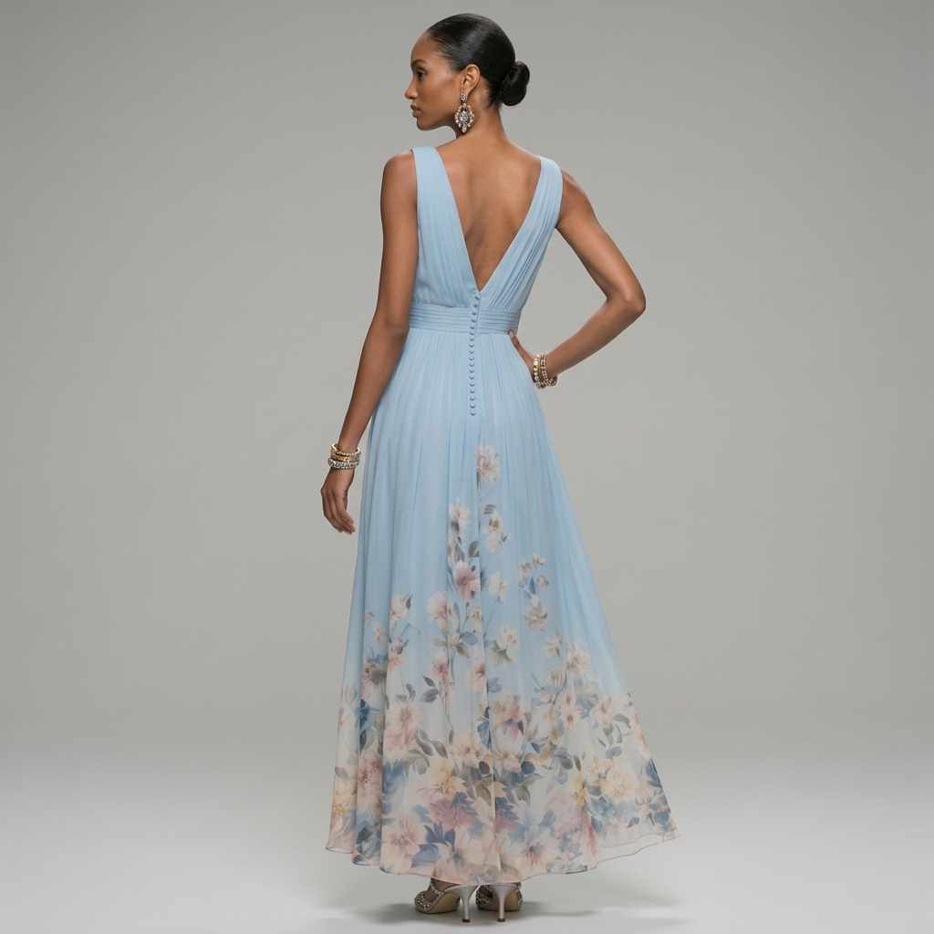 Floral Summer Wedding Guest Dress