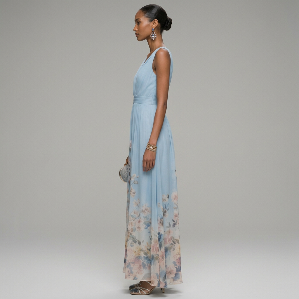 Floral Summer Wedding Guest Dress