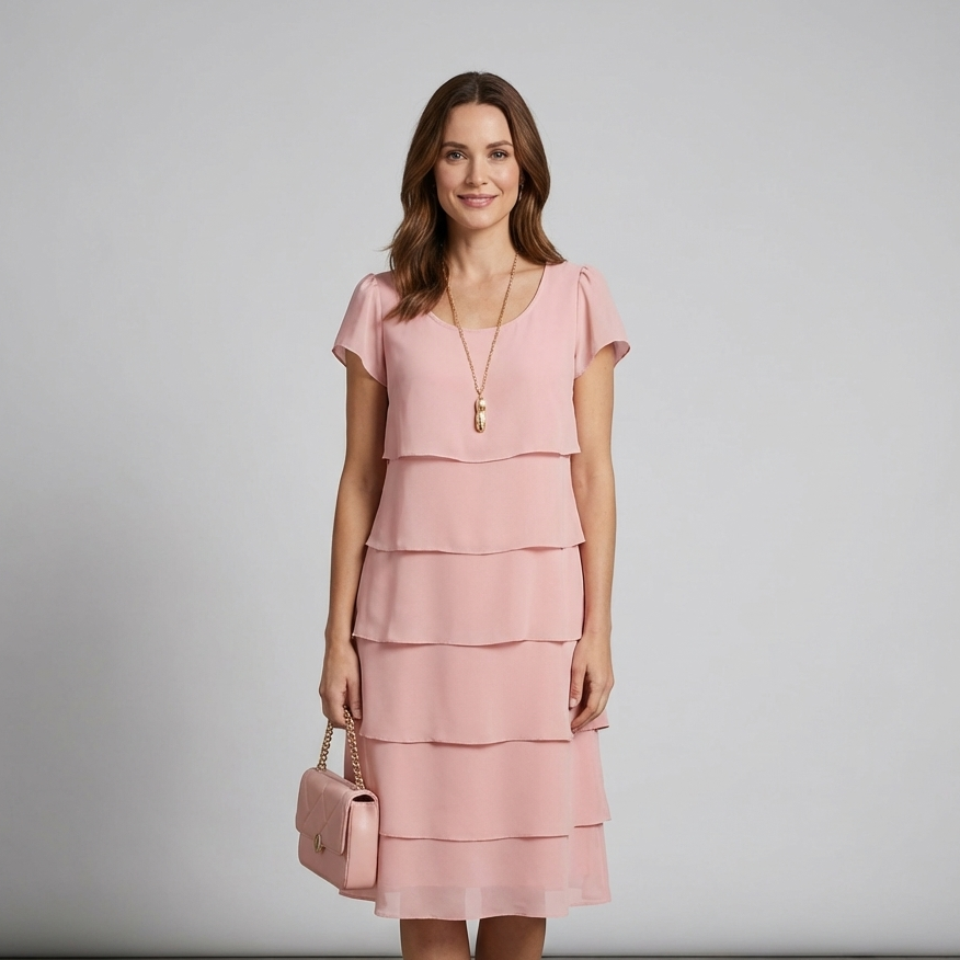 Karen | Layered Midi Dress
