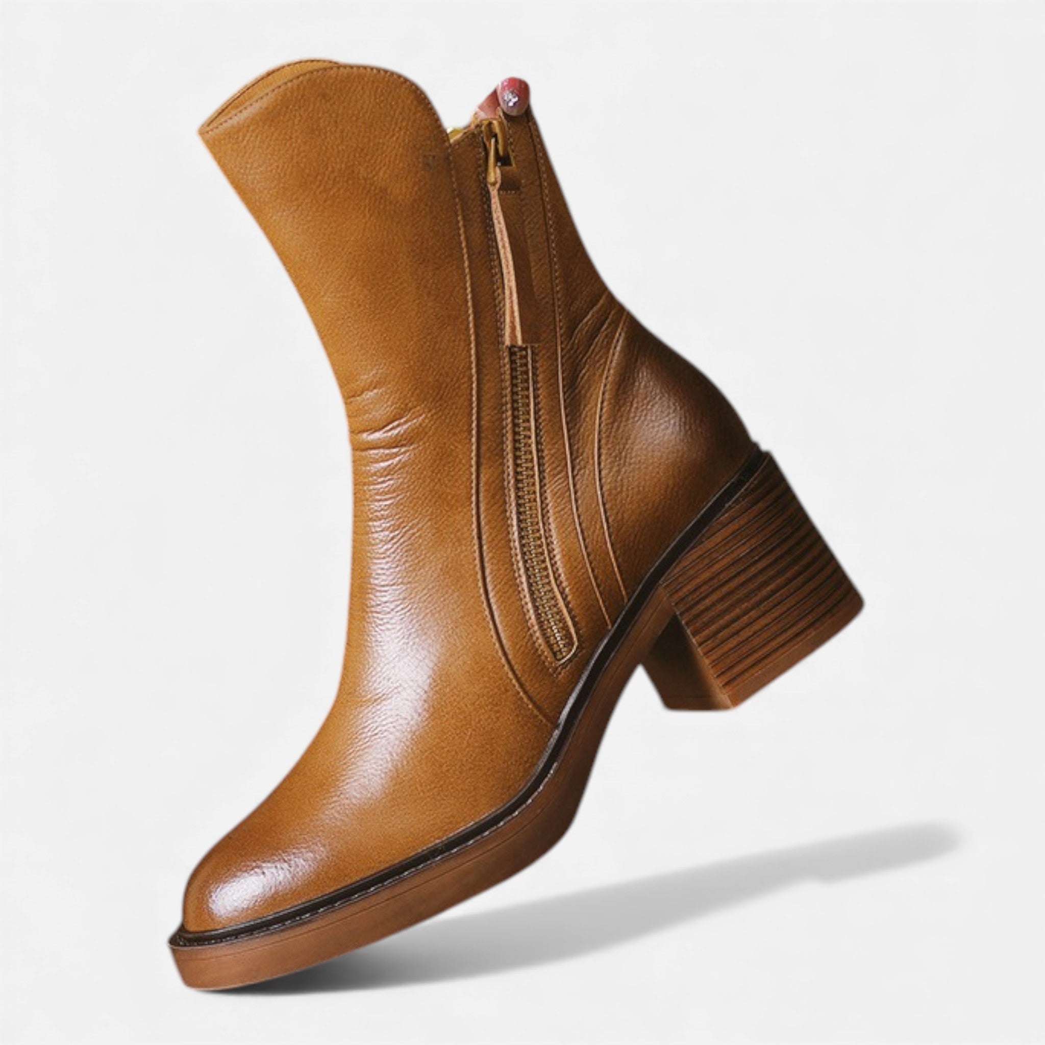 Julie | Classic British-Style Leather Boots