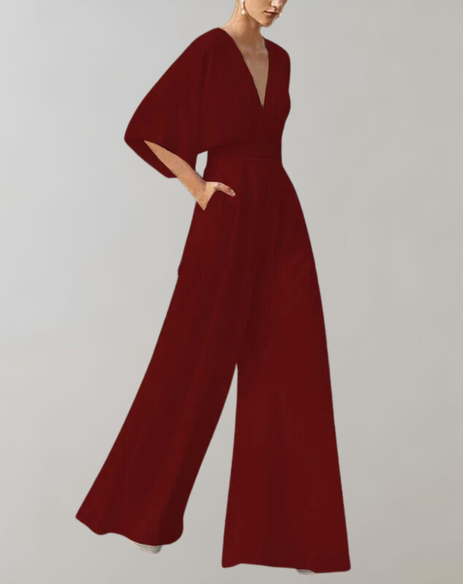 jessica-womens-wide-leg-jumpsuit-v-neck-batwing-sleeve-formal-img5.png