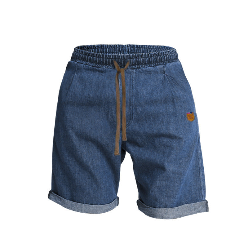 kyle-mens-casual-denim-shorts-elastic-waistband-drawstring-img5.jpg