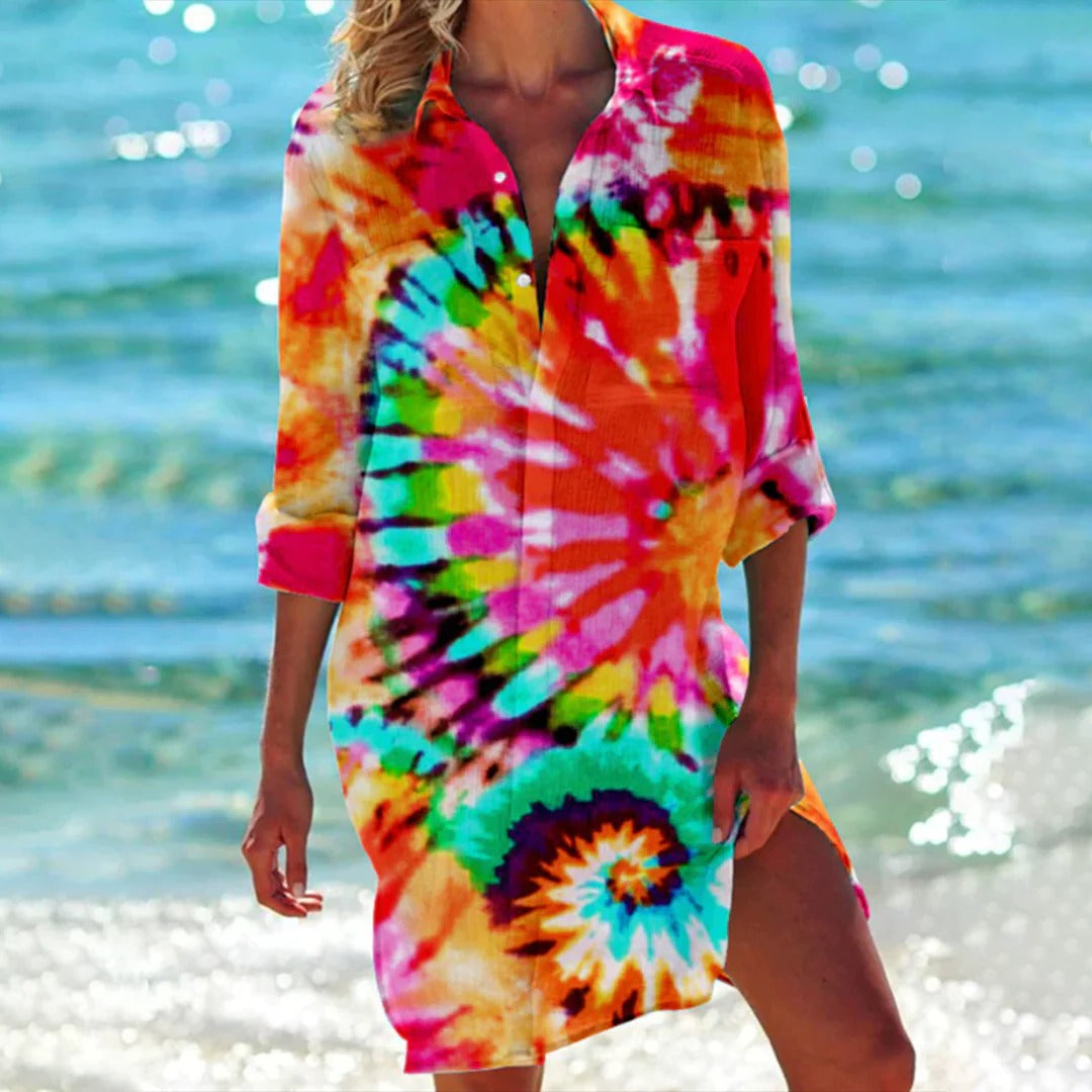 ruth-womens-tropical-print-shirt-dress-3-4-sleeve-beach-cover-up-img10.jpg