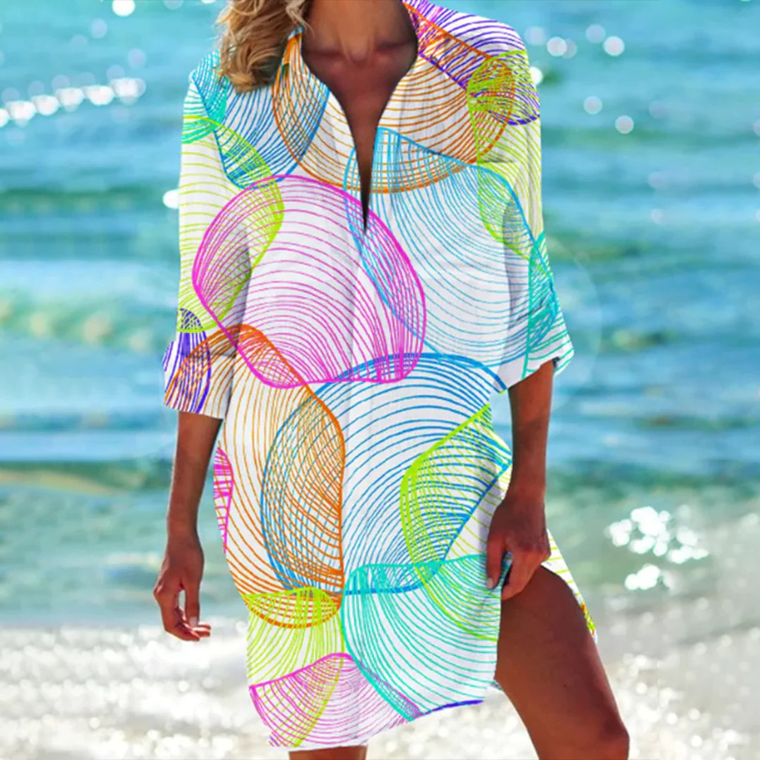ruth-womens-tropical-print-shirt-dress-3-4-sleeve-beach-cover-up-img7.jpg