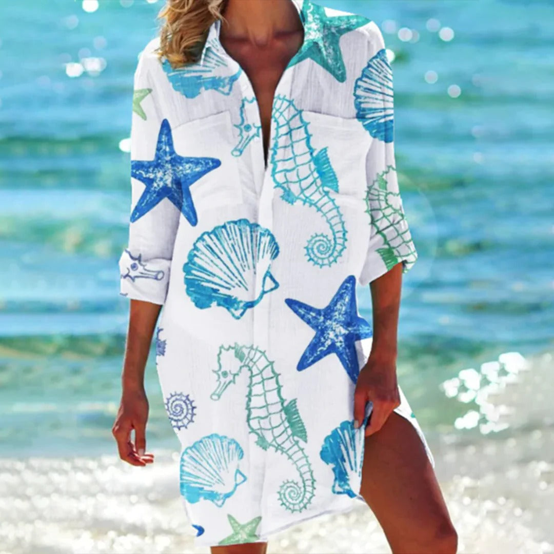 ruth-womens-tropical-print-shirt-dress-3-4-sleeve-beach-cover-up-img9.jpg