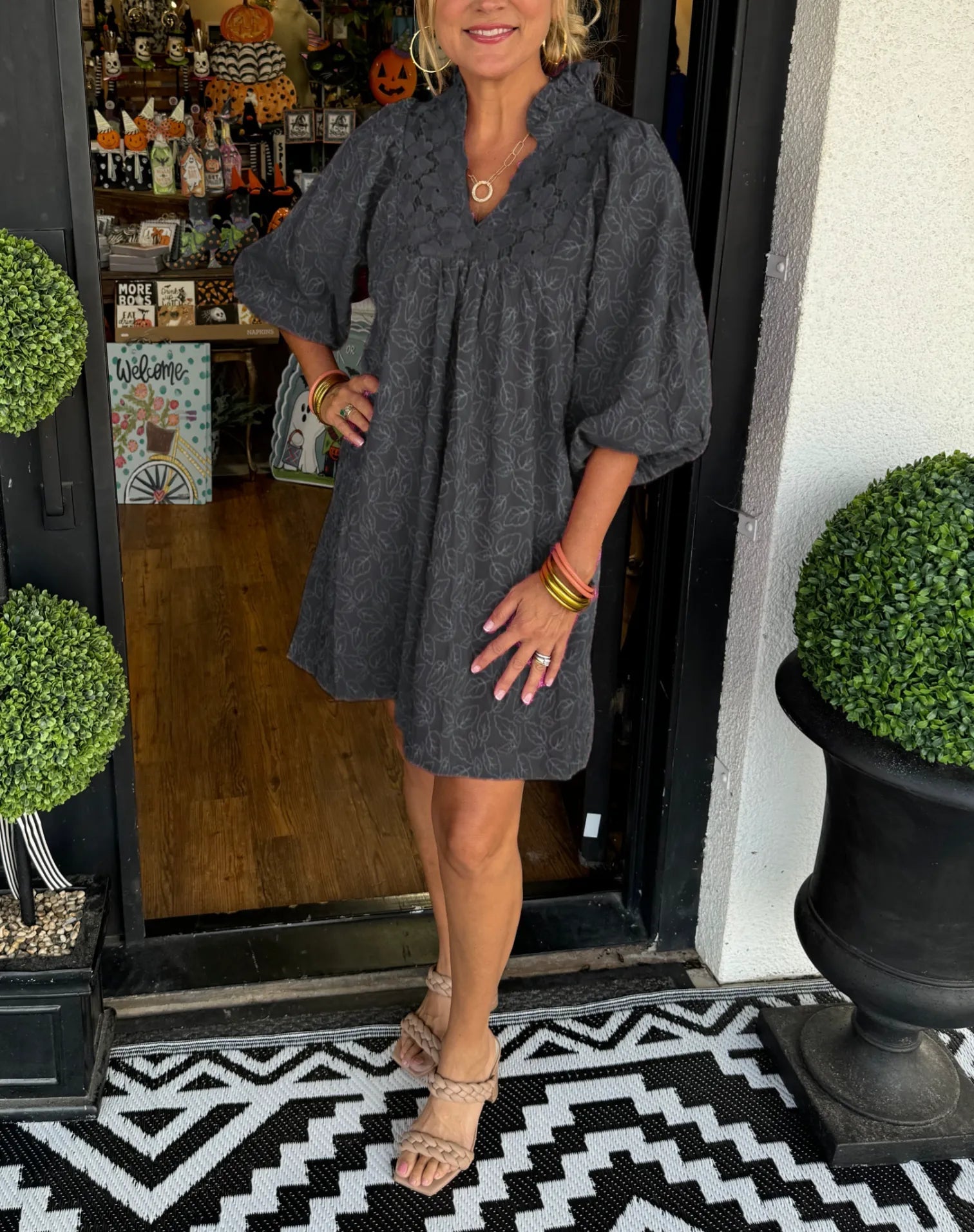 victoria-womens-puff-sleeve-v-neck-smock-babydoll-mini-dress-img6.webp